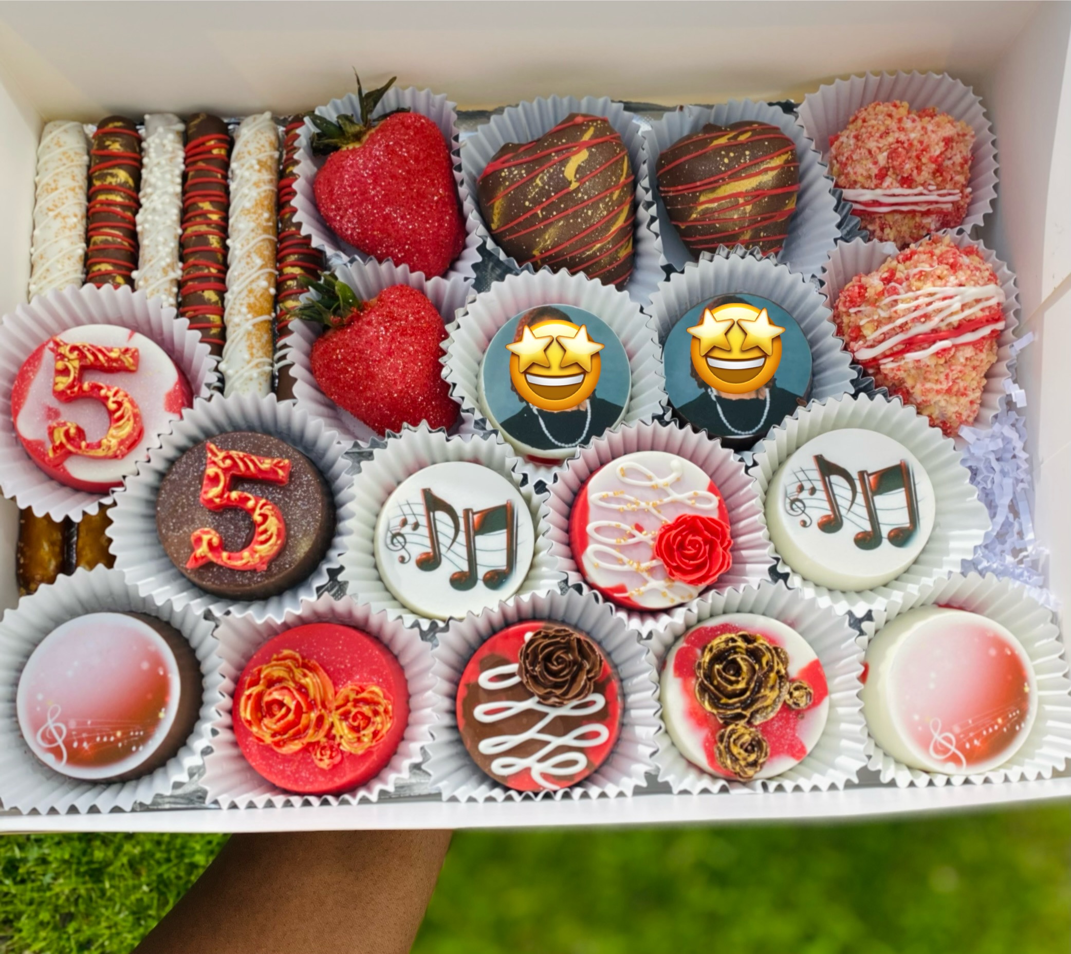 Example birthday box